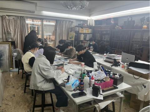 采文堂繪畫教室 張真彥老師 - 畫室環境