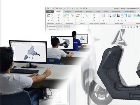 HOKEI / AREEL3D - 使用CREO軟體做產品零件設計
