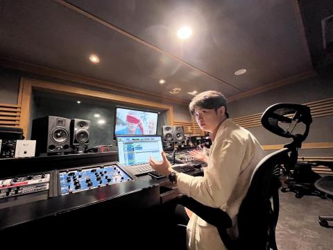 錄音師-蔡嘉哲（大白） - 工作場所