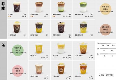 TINT DESIGN - MIXO COFFEE MENU