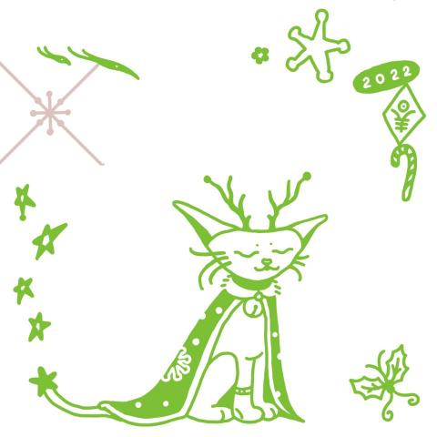 Sandra Lin - 聖誕卡片插圖