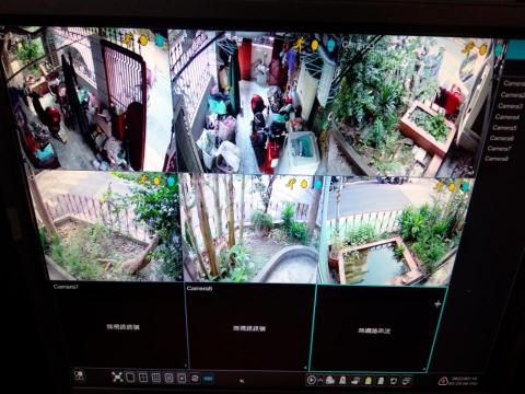 阿陞 - 監視系統顯示狀況