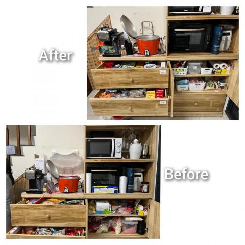 林伯翰整理師 - 整理過程會將物品分類歸類讓使用者一目了然