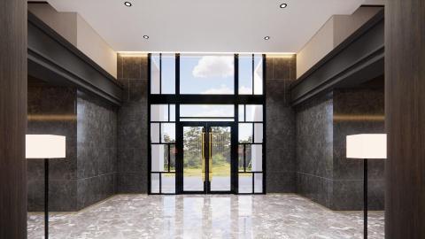 Aaron Liu - 公設設計-大門入口