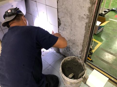 捷呈工程行 - 磁磚修補