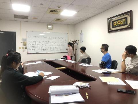 張舜欣（順心） - 日商日文研修班