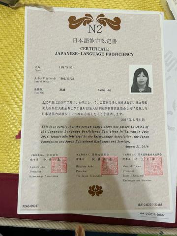 以晞Gloria - JLPT N2