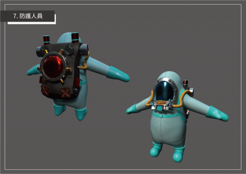 侯勁志 - 3D作品