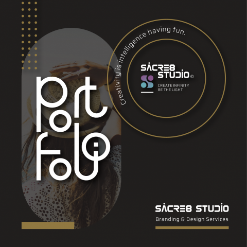 SACRE8 STUDIO™ - Portfolio Cover SACRE8 STUDIO™ - Portfolio Cover