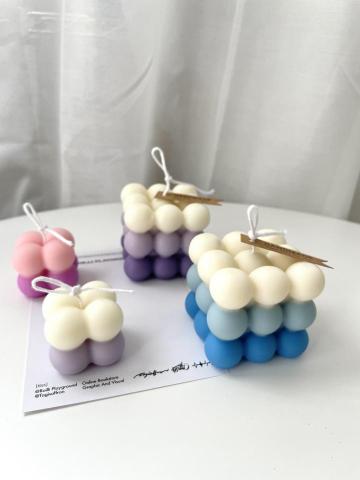 DAYU蠟燭設計 - 魔方球香氛蠟燭