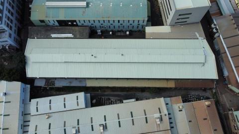 富日企業社 - 龜山直鋪石棉瓦上雙層白鐵鋼板
900坪 