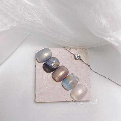 NingNing*manicure|台中美甲|足部美甲 -  夜與晝✨