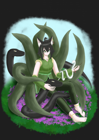 Weaver Wisford - 新生企劃參與人員
歡迎到推特追蹤@Matcha__Riko
想變成九尾狐，手上有一條白蛇
周圍也想要一些黑蛇✨