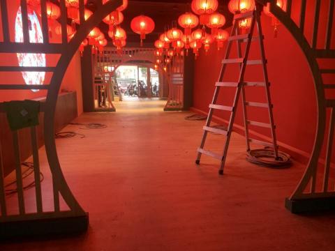 億程窗飾 蕭郁彬 - 秧秧設計 商空餐廳 地板案 億程窗飾 蕭郁彬 - 秧秧設計 商空餐廳 地板案