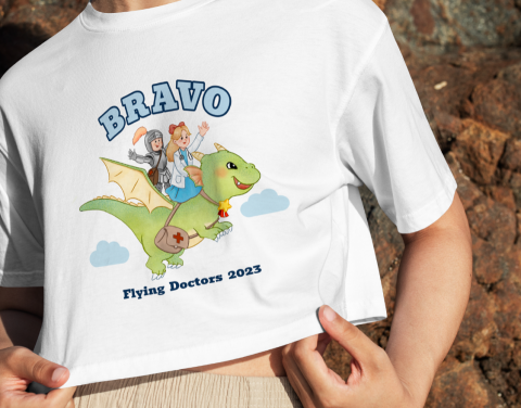 李孟璇 - T-shirt設計 - 兒童話劇插畫