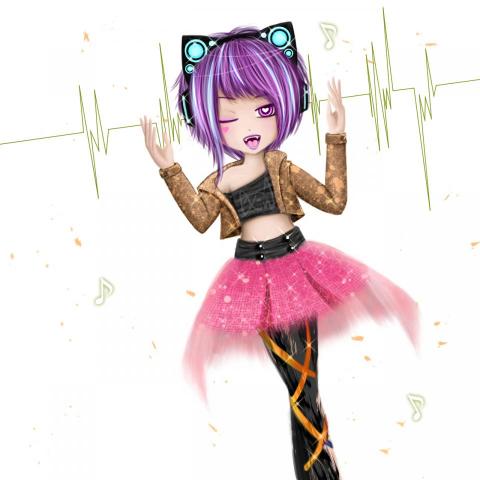 Xin - 音階，電繪、人物