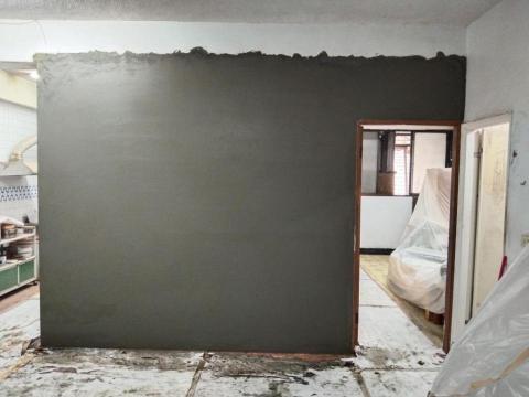 助助工程 - 泥作施工後(土水細面泥漿施工,最後一項工道手續施工完成圖) 助助工程 - 泥作施工後(土水細面泥漿施工,最後一項工道手續施工完成圖)