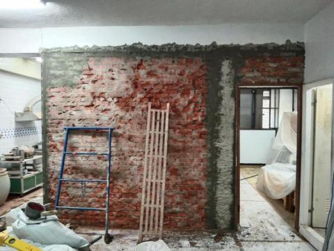 助助工程 - 補強施工以及泥作牆壁面施工前置作業 助助工程 - 補強施工以及泥作牆壁面施工前置作業