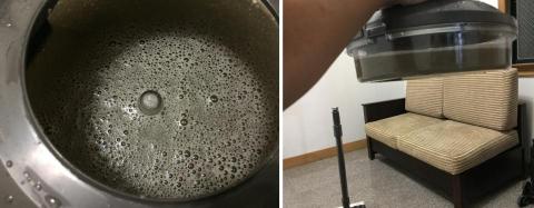 恩典愛家居家清潔 - 布沙發吸出一桶黑水...,海豚的超強除螨吸力! 恩典愛家居家清潔 - 布沙發吸出一桶黑水...,海豚的超強除螨吸力!