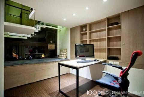 豪拓室內裝修工程有限公司 - 夾層下方多功能空間