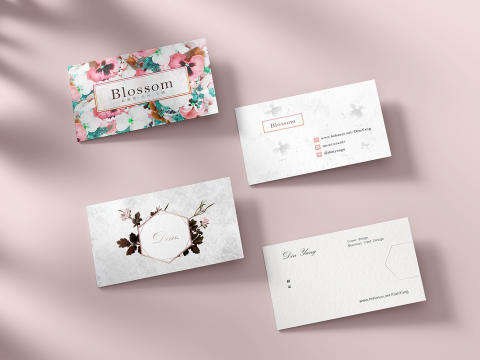 Ivy Yang - 名片設計-雙面名片