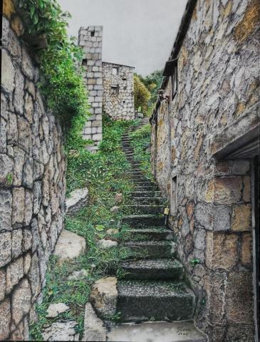 FLORA - 北竿石階(旅遊照片 寫真畫作)