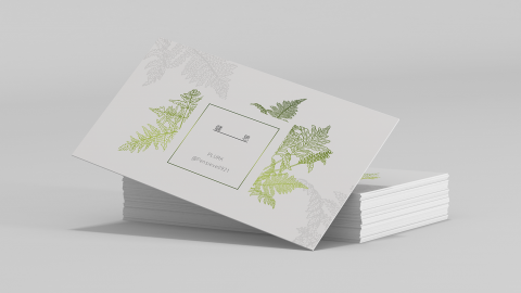 Ivy Yang - 名片設計-單面名片