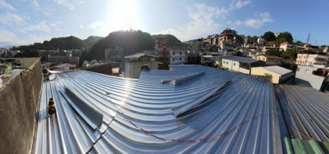 鋼毅工程行 - 頂樓鐵皮屋整修
