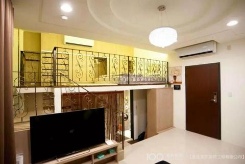 豪拓室內裝修工程有限公司 - 客廳夾層浴室空間