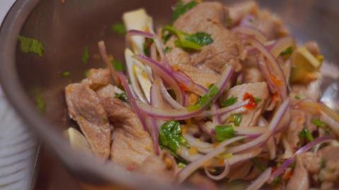 簡學隆 - 料理照-泰式涼拌豬肉