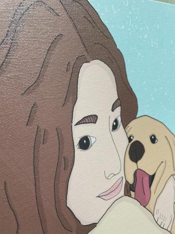 朱冠宇 - 頭髮紋路浮雕設計