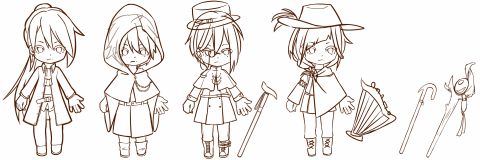 陳怡安 - Q版角色設計