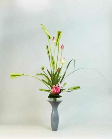 Tina向 - 池坊立花作品