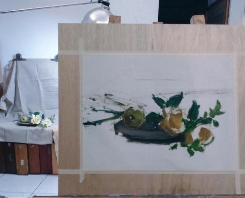 Daisy老師 - 成人靜物油畫