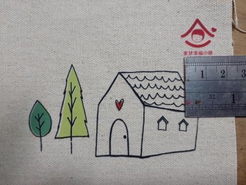 呼達拉 - 帆布裁片轉印