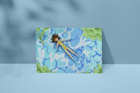 Lilo Design - <魚>
明信片設計/插畫