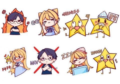 MEI MEI  - 簡單設計貼圖塗鴉