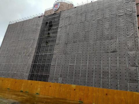 打石者聯盟 - 保5大隊外牆拉皮