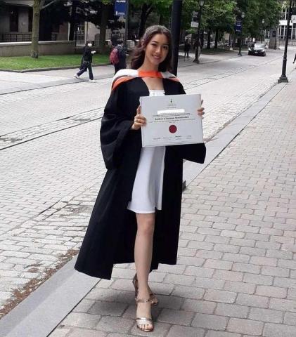 林小海 - Finally, I earned my bachelor's degree in April 2022, and the graduation ceremony was held in Toronto, Canada on  June 09, 2022 林小海 - Finally, I earned my bachelor's degree in April 2022, and the graduation ceremony was held in Toronto, Canada on  June 09, 2022