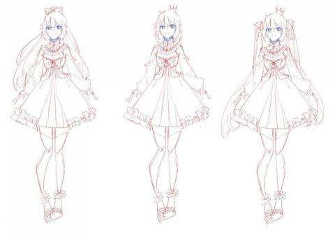 MEI MEI  - 角色設計樣式