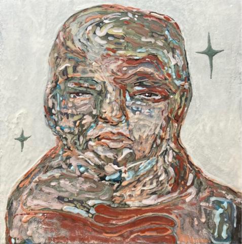 Benny學畫畫 - 複合媒材