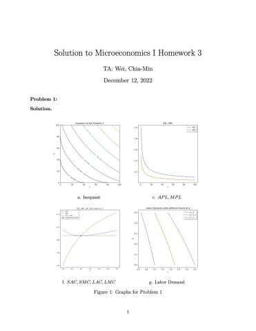 魏珈民 - 擔任個經助教時打的作業解答。