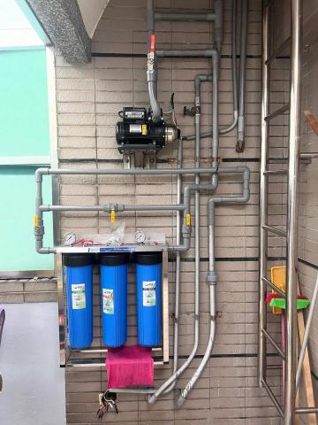 宸達工程行 - 住家加壓淨水設備安裝管路修改