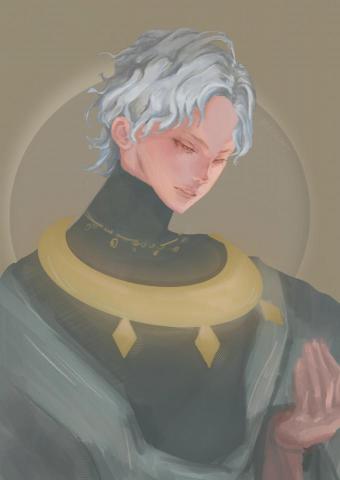 Reizu - 以厚塗手法創作，祈求者