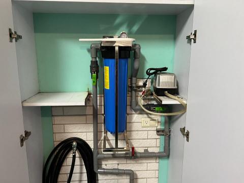 禾業工程 - 台南市安南區加裝水塔前過濾