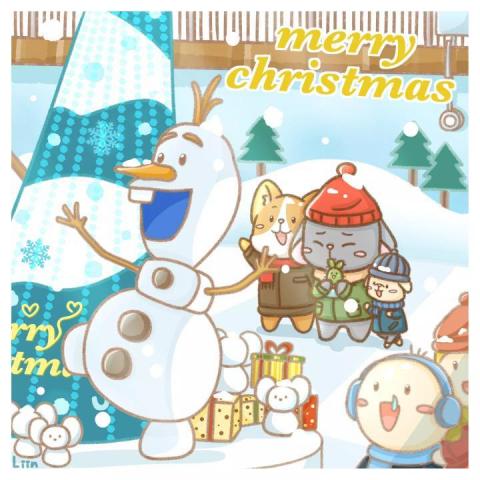 Liin_illustration - 聖誕節插圖繪製 Liin_illustration - 聖誕節插圖繪製