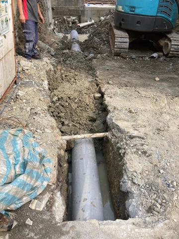 誠邦水電工程行 - 陰井12寸管施作