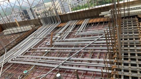 誠邦水電工程行 - 中華郵政結構體電路管施作