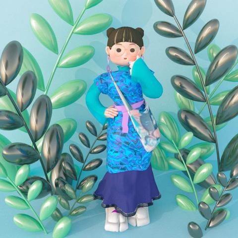 張雅雯 - 3D人物角色設計