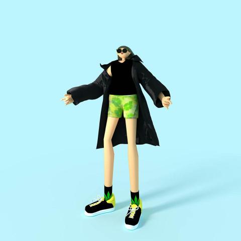 張雅雯 - 3D人物角色設計